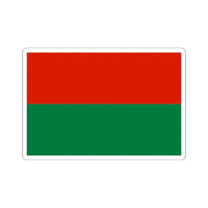 Flag of La paz (Bolivia) STICKER Vinyl Kiss-Cut Decal 6 Inch White - The Sticker Space