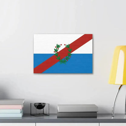 Flag of La Rioja Province Argentina - Canvas Wall Art - The Sticker Space
