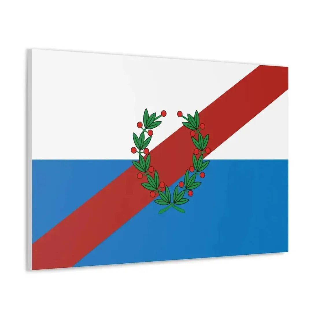 Flag of La Rioja Province Argentina - Canvas Wall Art - The Sticker Space