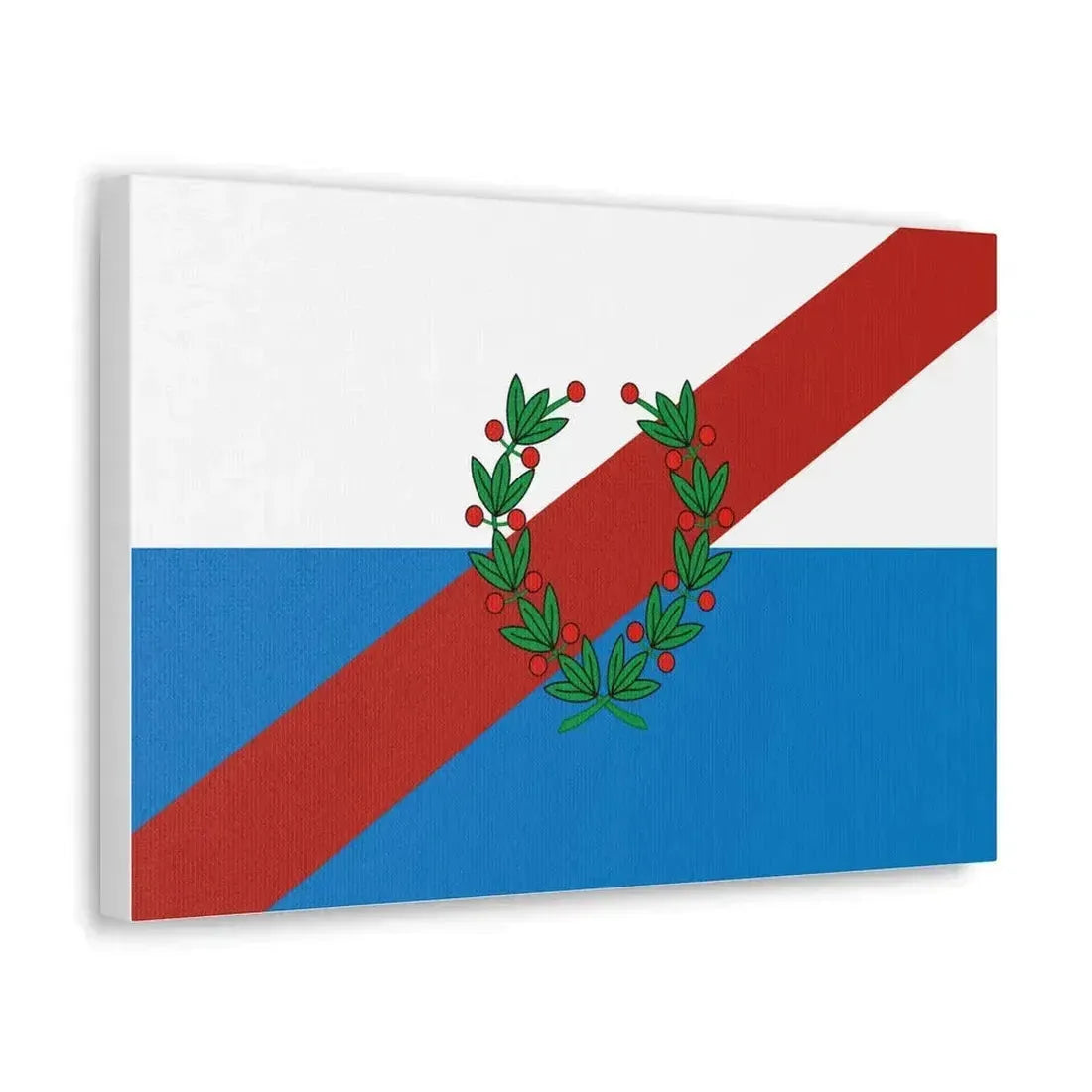 Flag of La Rioja Province Argentina - Canvas Wall Art - The Sticker Space