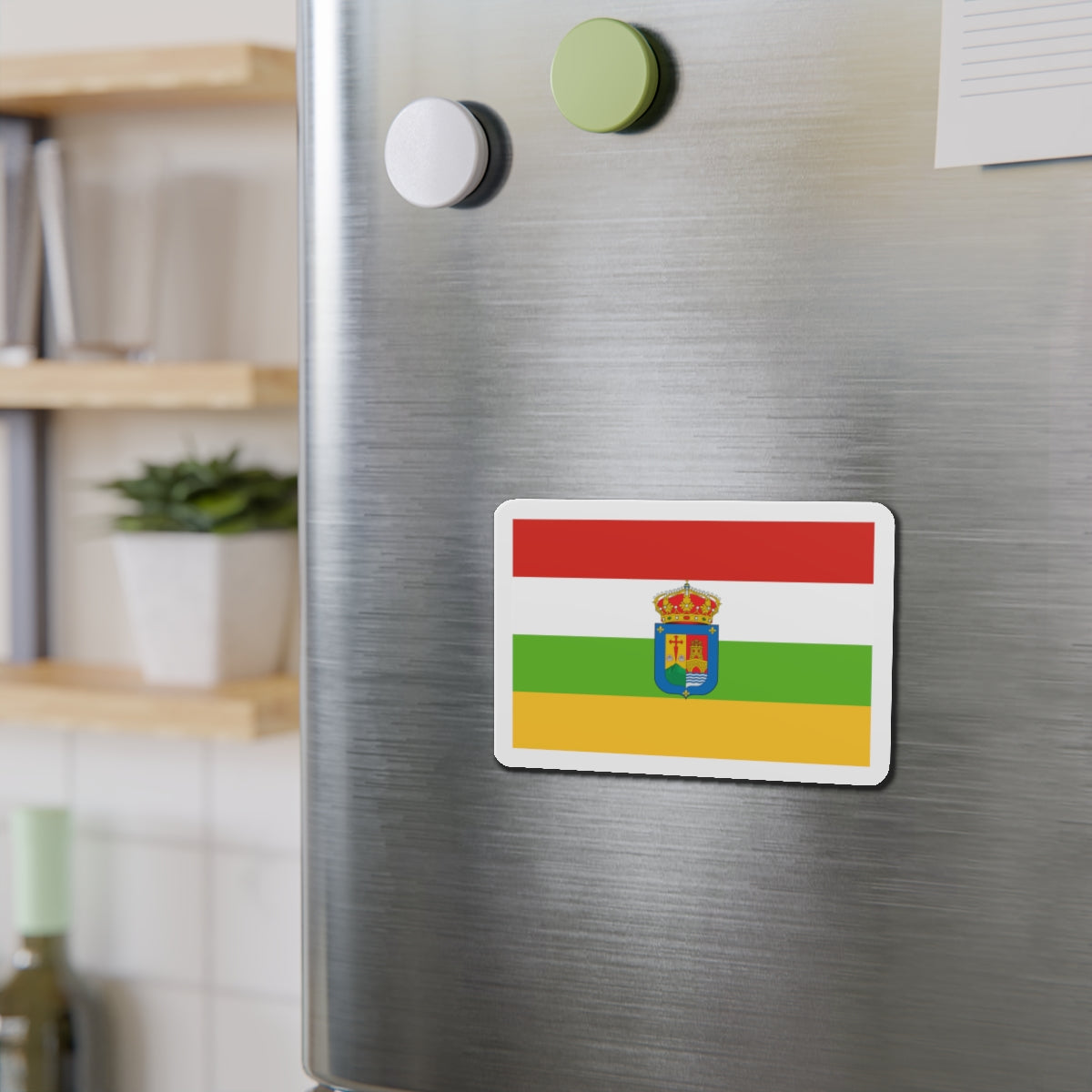 Flag of La Rioja Spain - Die-Cut Magnet-The Sticker Space