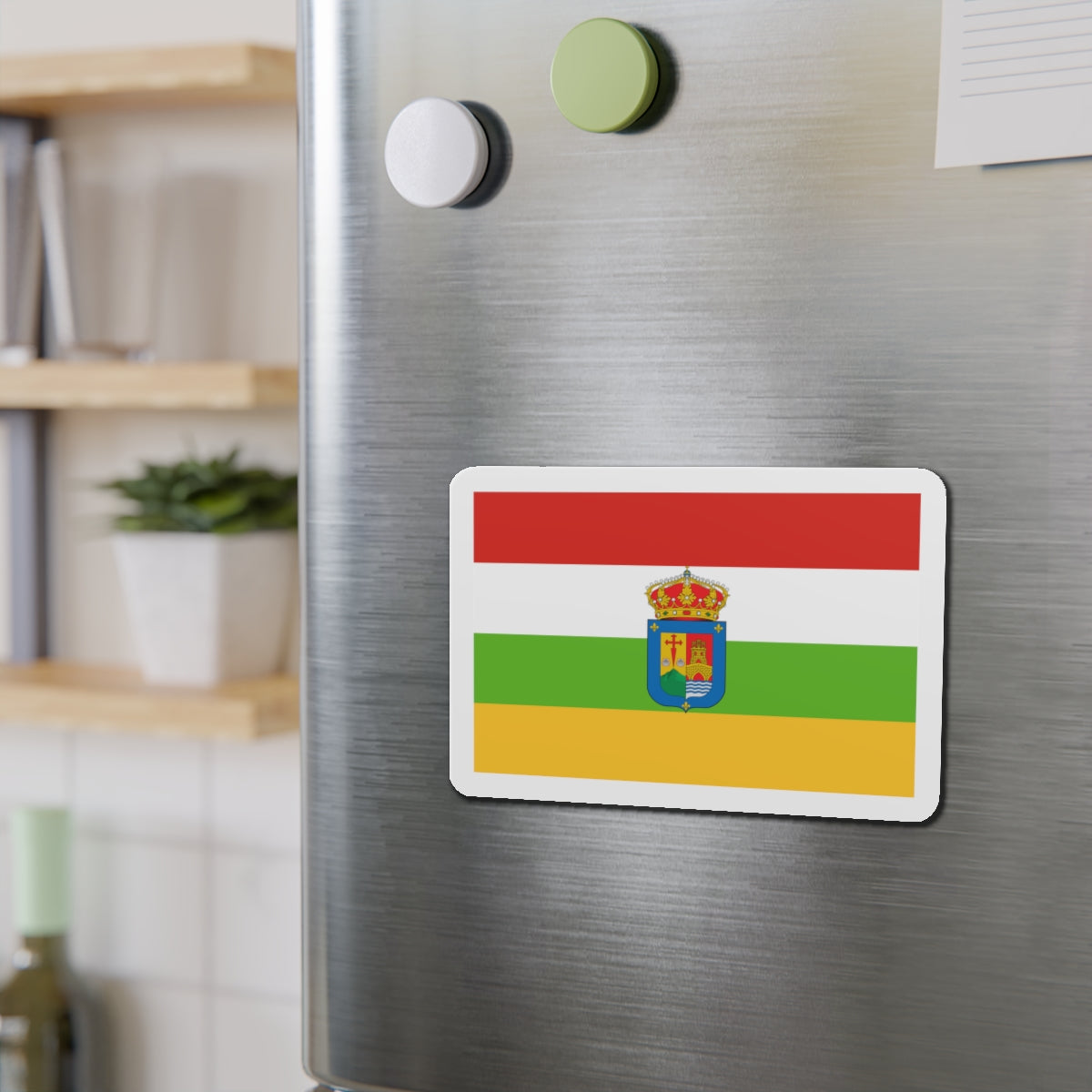 Flag of La Rioja Spain - Die-Cut Magnet-The Sticker Space