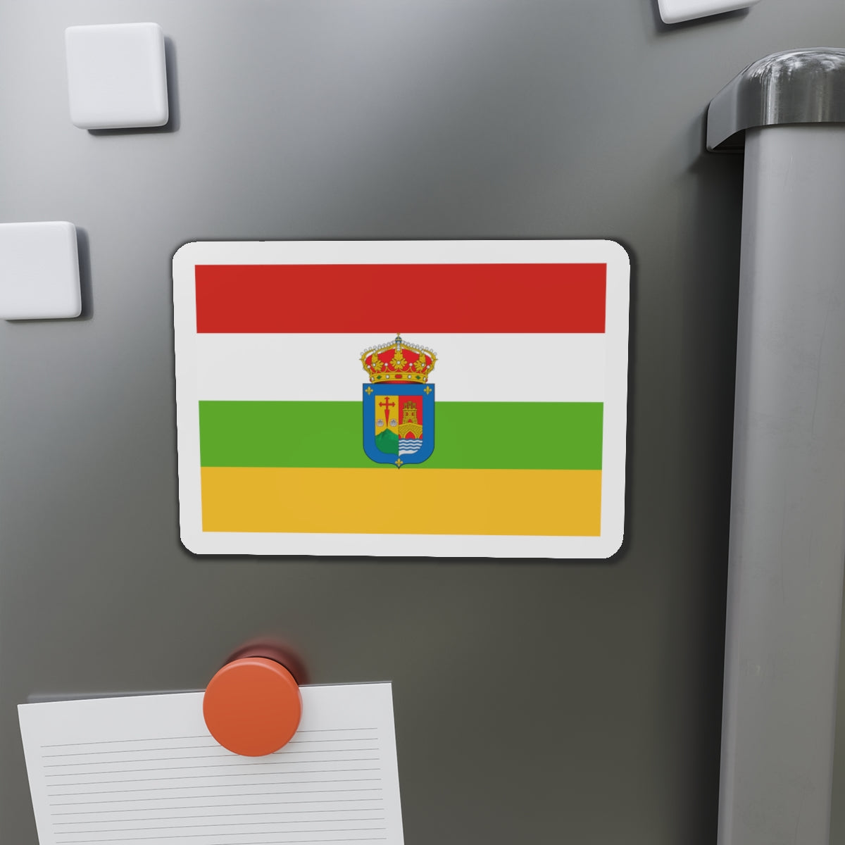 Flag of La Rioja Spain - Die-Cut Magnet-The Sticker Space