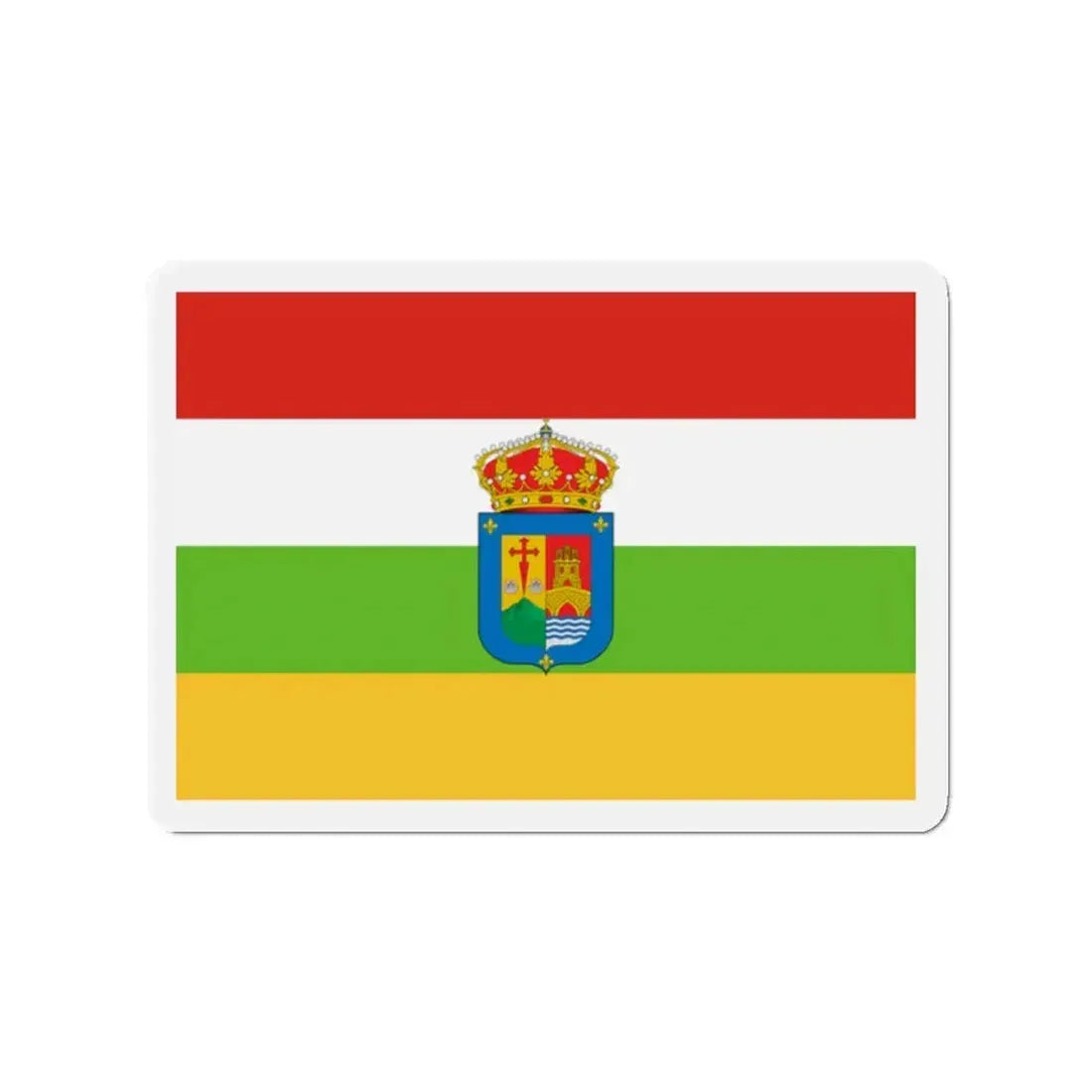 Flag of La Rioja Spain - Refrigerator Magnet 2 Inch - The Sticker Space