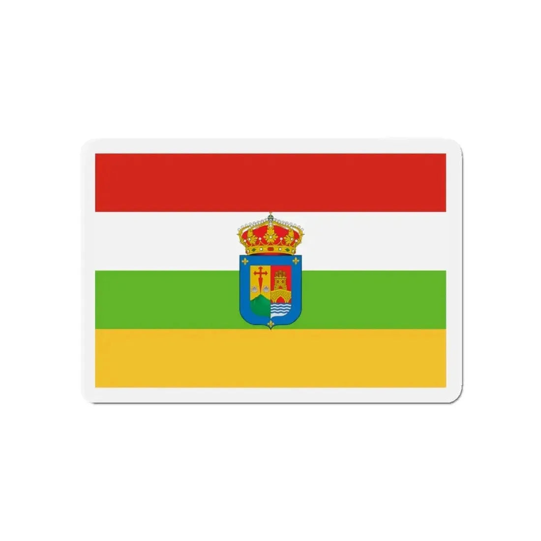 Flag of La Rioja Spain - Refrigerator Magnet 4 Inch - The Sticker Space
