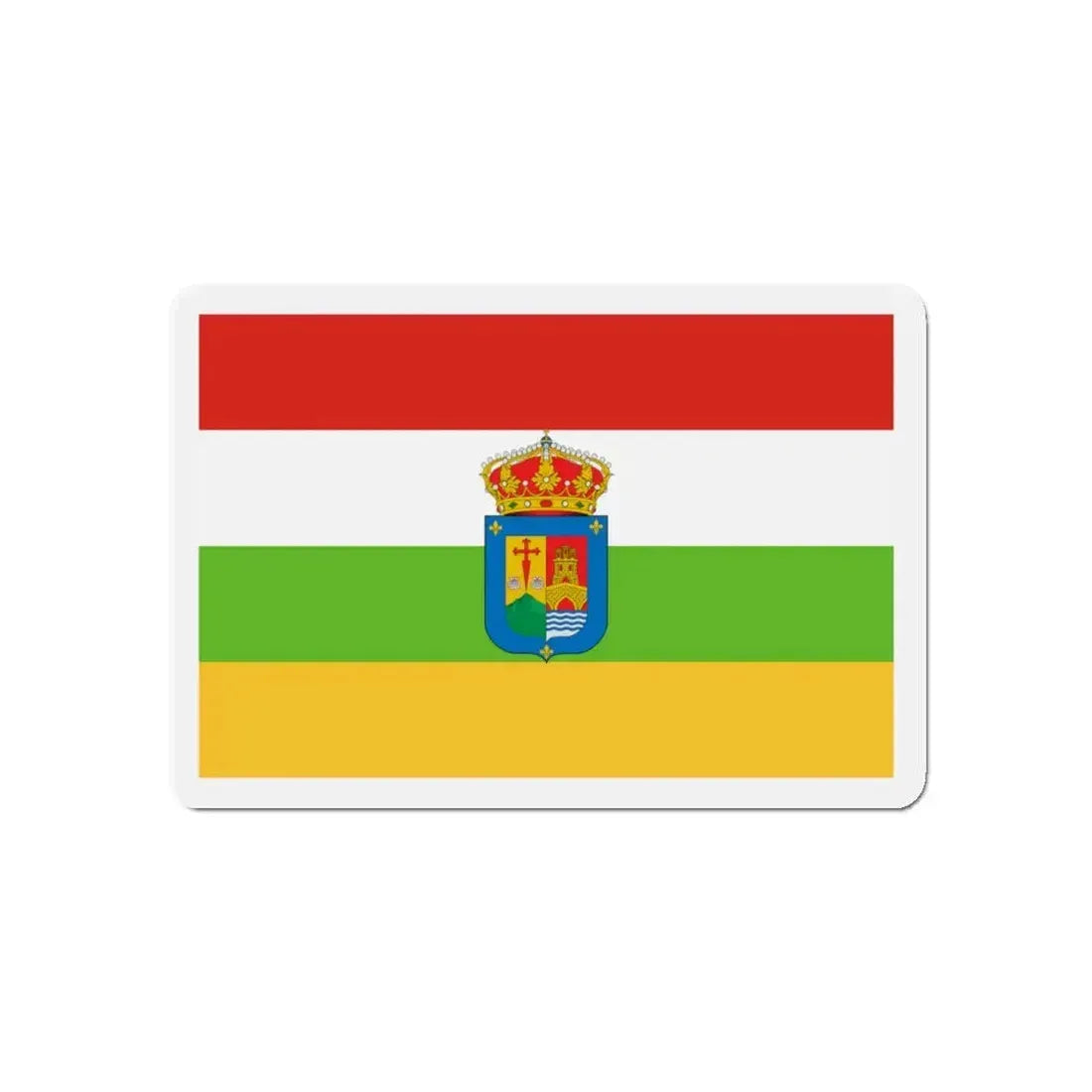 Flag of La Rioja Spain - Refrigerator Magnet 5 Inch - The Sticker Space