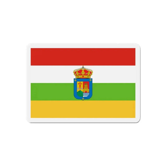 Flag of La Rioja Spain - Refrigerator Magnet 6 Inch - The Sticker Space