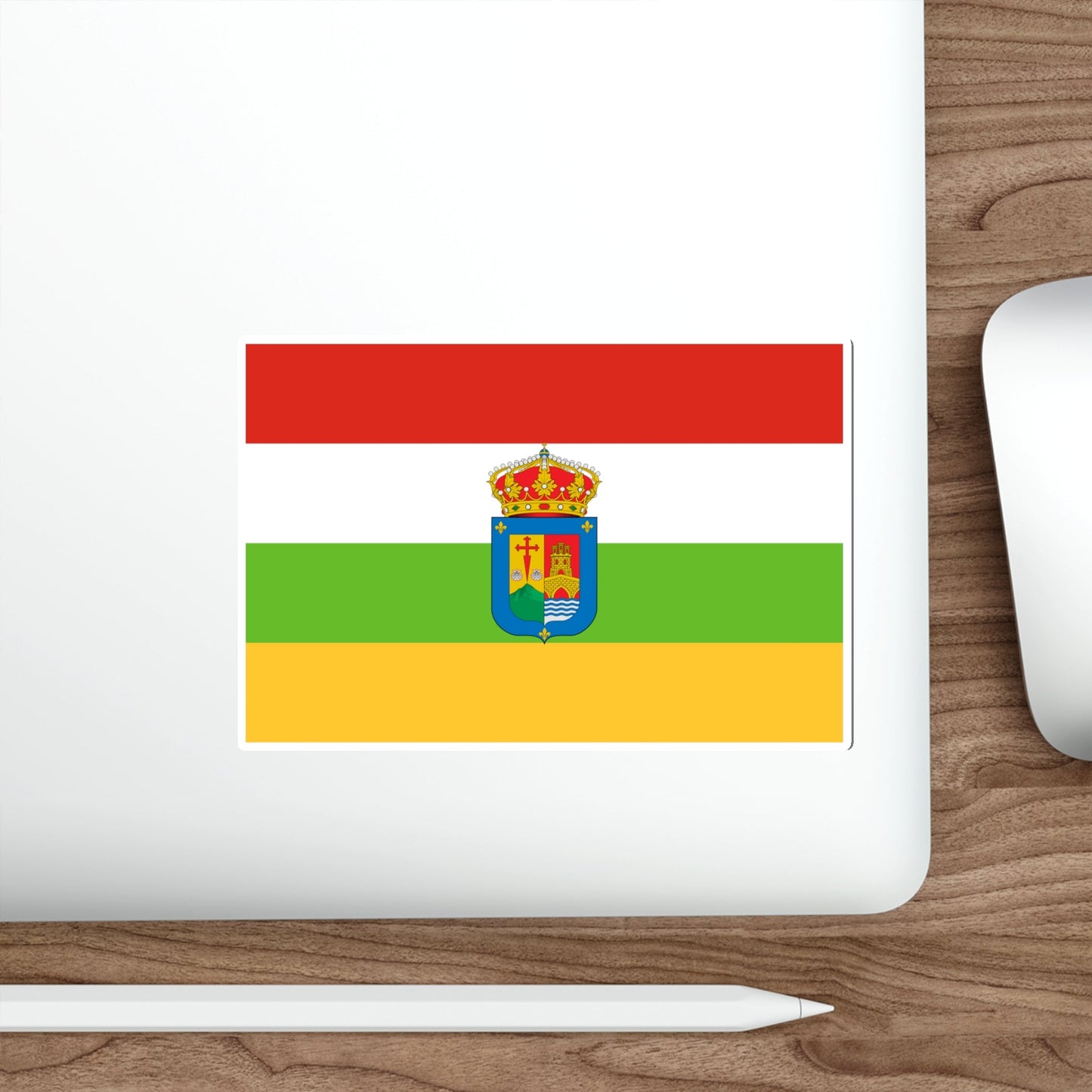 Flag of La Rioja Spain STICKER Vinyl Die-Cut Decal-The Sticker Space