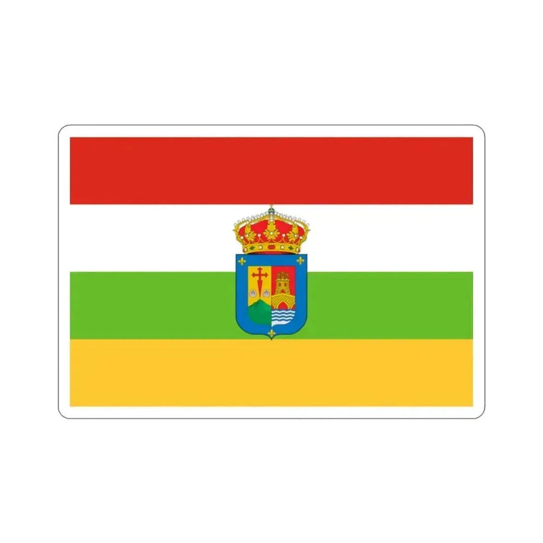 Flag of La Rioja Spain STICKER Vinyl Die-Cut Decal 2 Inch - The Sticker Space