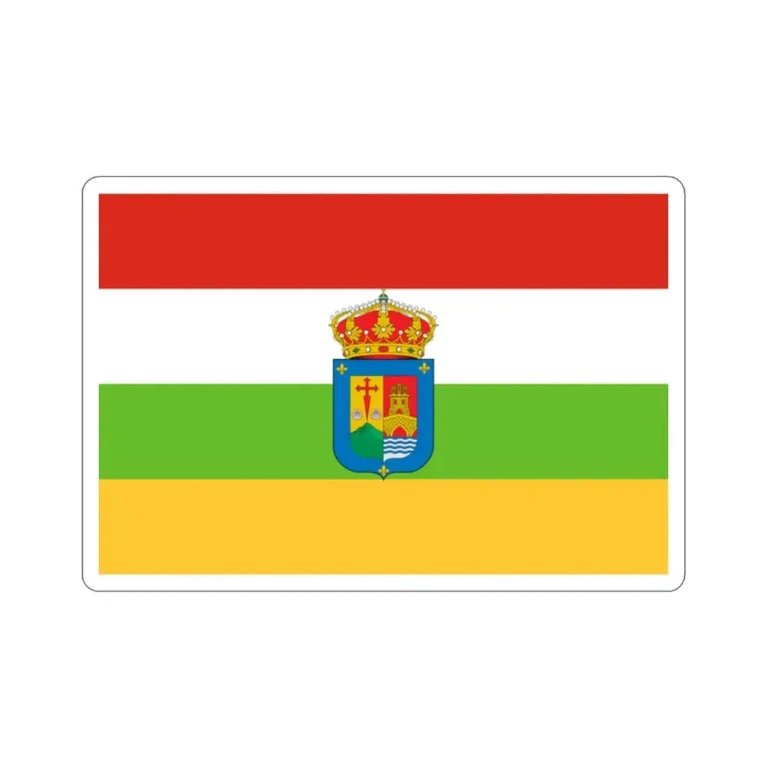 Flag of La Rioja Spain STICKER Vinyl Die-Cut Decal 2 Inch - The Sticker Space