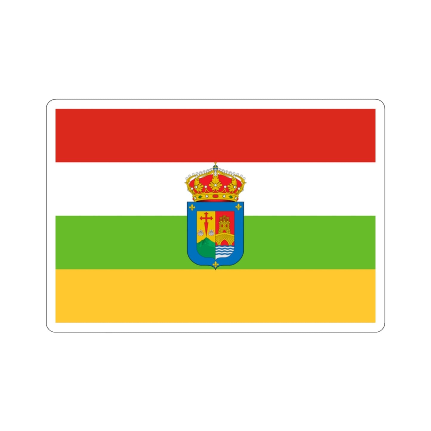 Flag of La Rioja Spain STICKER Vinyl Die-Cut Decal-2 Inch-The Sticker Space