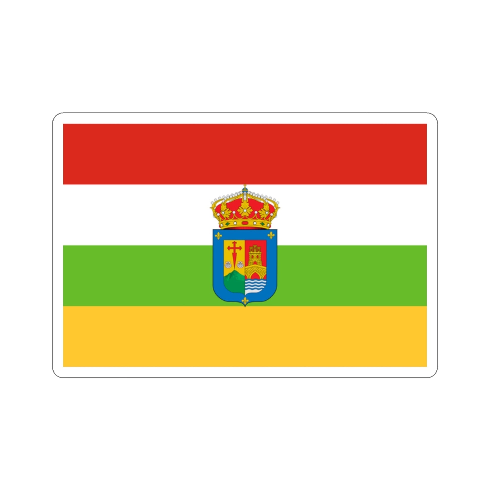 Flag of La Rioja Spain STICKER Vinyl Die-Cut Decal-2 Inch-The Sticker Space