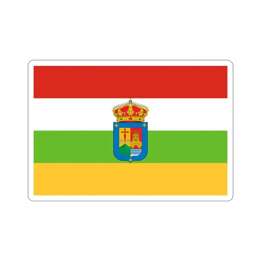 Flag of La Rioja Spain STICKER Vinyl Die-Cut Decal 3 Inch - The Sticker Space