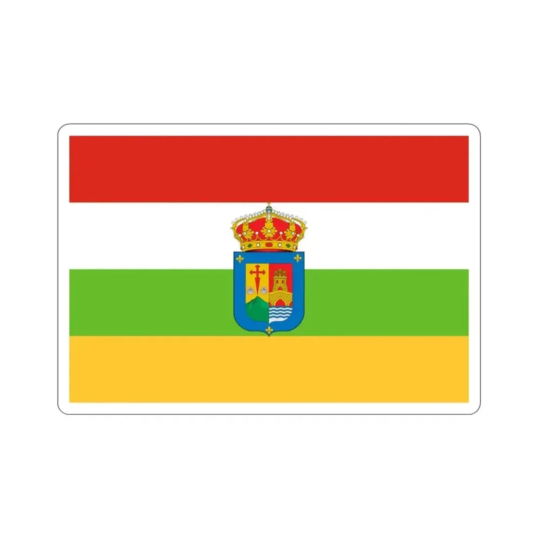 Flag of La Rioja Spain STICKER Vinyl Die-Cut Decal 3 Inch - The Sticker Space