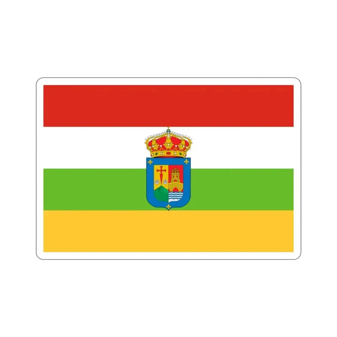 Flag of La Rioja Spain STICKER Vinyl Die-Cut Decal 4 Inch - The Sticker Space