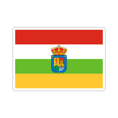 Flag of La Rioja Spain STICKER Vinyl Die-Cut Decal-4 Inch-The Sticker Space