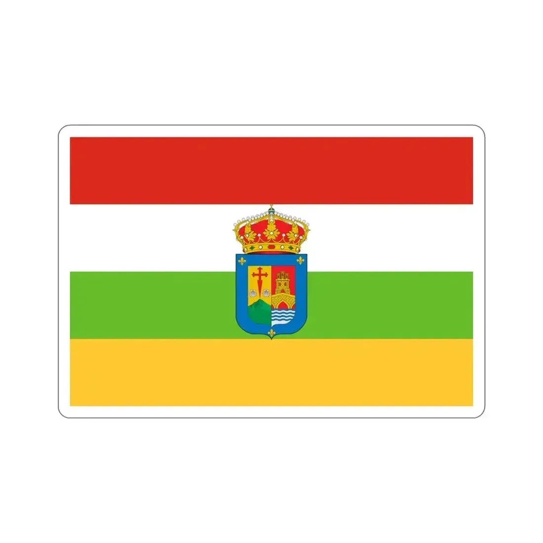 Flag of La Rioja Spain STICKER Vinyl Die-Cut Decal 6 Inch - The Sticker Space