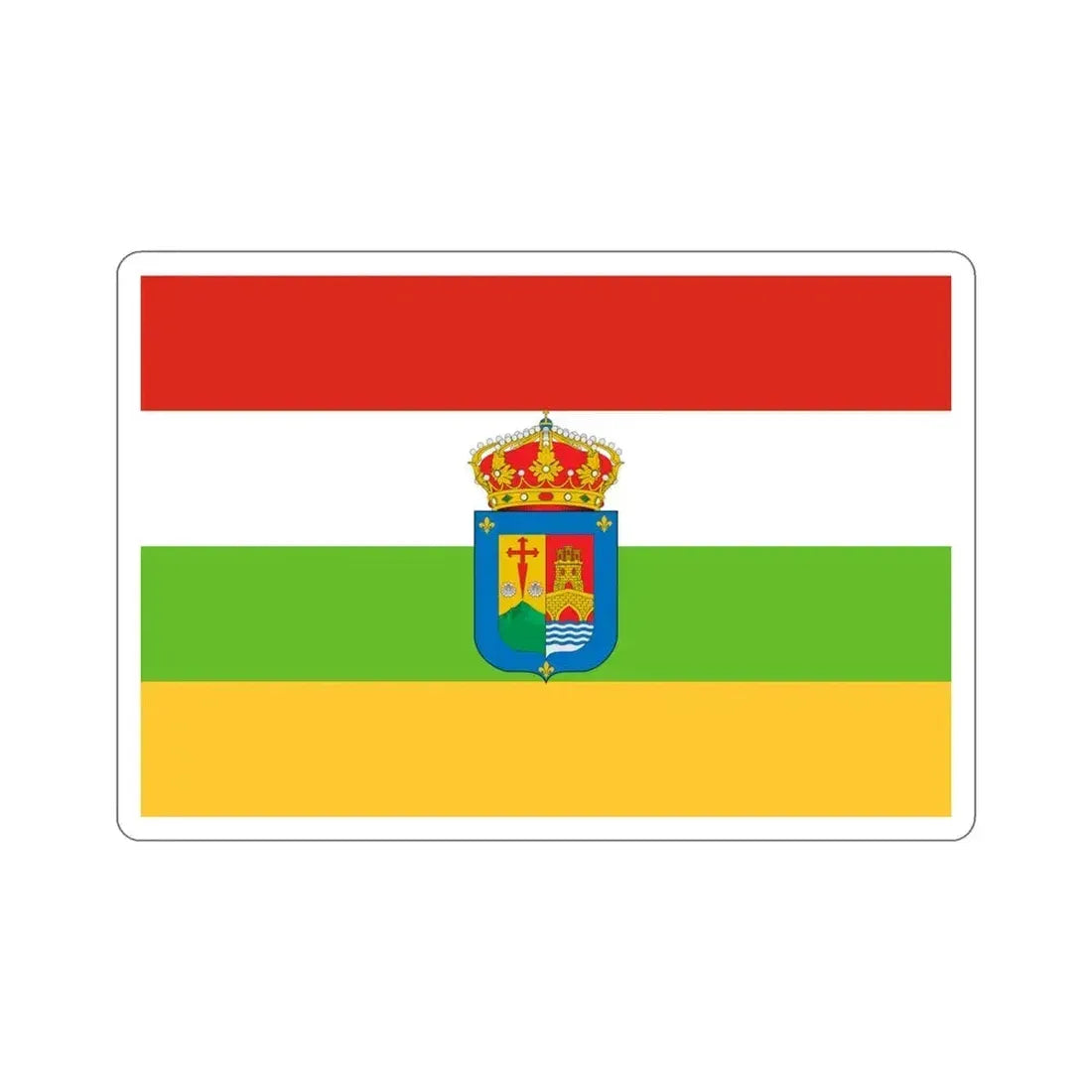Flag of La Rioja Spain STICKER Vinyl Die-Cut Decal 6 Inch - The Sticker Space