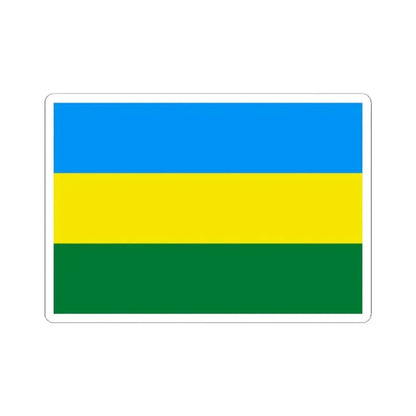 Flag of La Rivera Bolivia (Bolivia) STICKER Vinyl Kiss-Cut Decal 2 Inch White - The Sticker Space