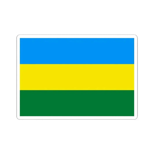 Flag of La Rivera Bolivia (Bolivia) STICKER Vinyl Kiss-Cut Decal 2 Inch White - The Sticker Space