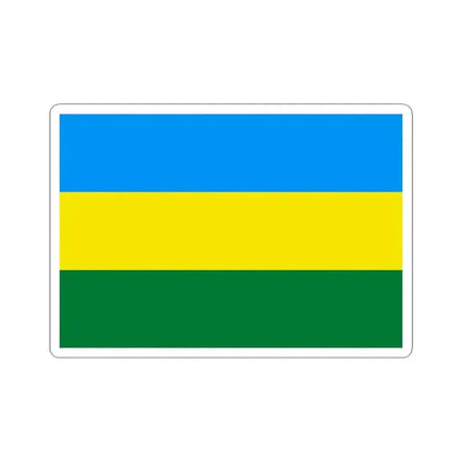 Flag of La Rivera Bolivia (Bolivia) STICKER Vinyl Kiss-Cut Decal 6 Inch White - The Sticker Space