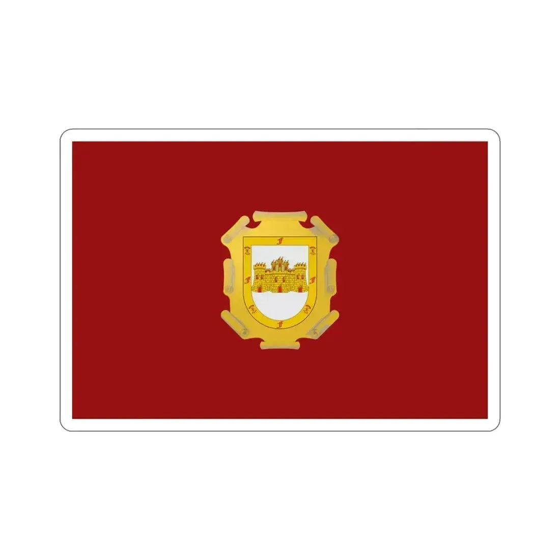 Flag of La Serena Chile STICKER Vinyl Die-Cut Decal 4 Inch - The Sticker Space
