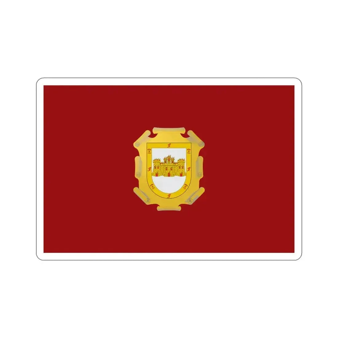 Flag of La Serena Chile STICKER Vinyl Die-Cut Decal 5 Inch - The Sticker Space