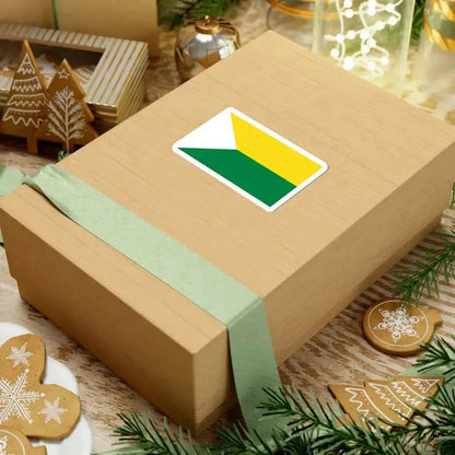 Flag of La Troncal (Ecuador) STICKER Vinyl Kiss-Cut Decal - The Sticker Space