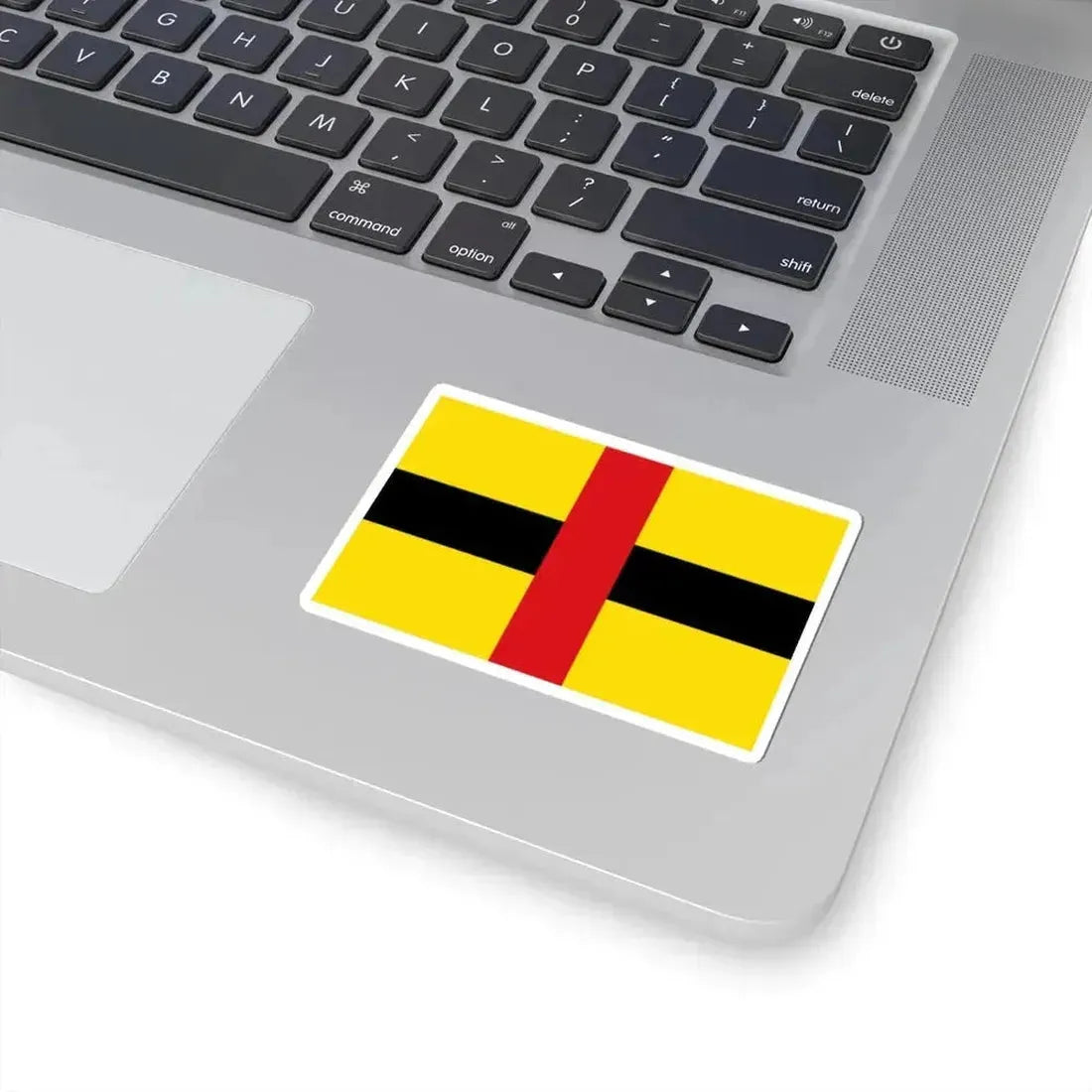 Flag of Laakdal (Belgium) STICKER Vinyl Kiss-Cut Decal - The Sticker Space