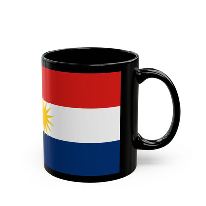 Flag of Labuan Malaysia - Black Coffee Mug-The Sticker Space