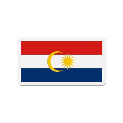 Flag of Labuan Malaysia - Die-Cut Magnet-3" x 3"-The Sticker Space