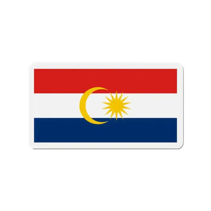 Flag of Labuan Malaysia - Refrigerator Magnet - The Sticker Space