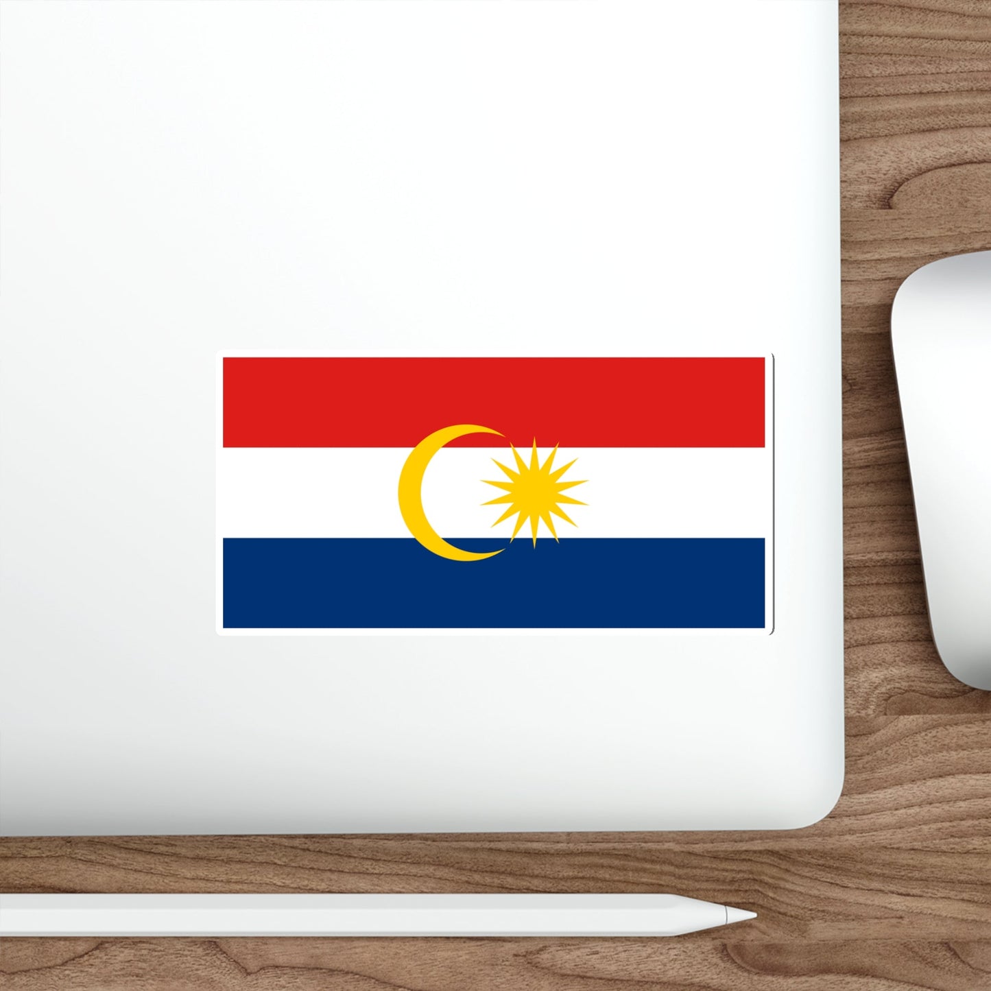 Flag of Labuan Malaysia STICKER Vinyl Die-Cut Decal-The Sticker Space