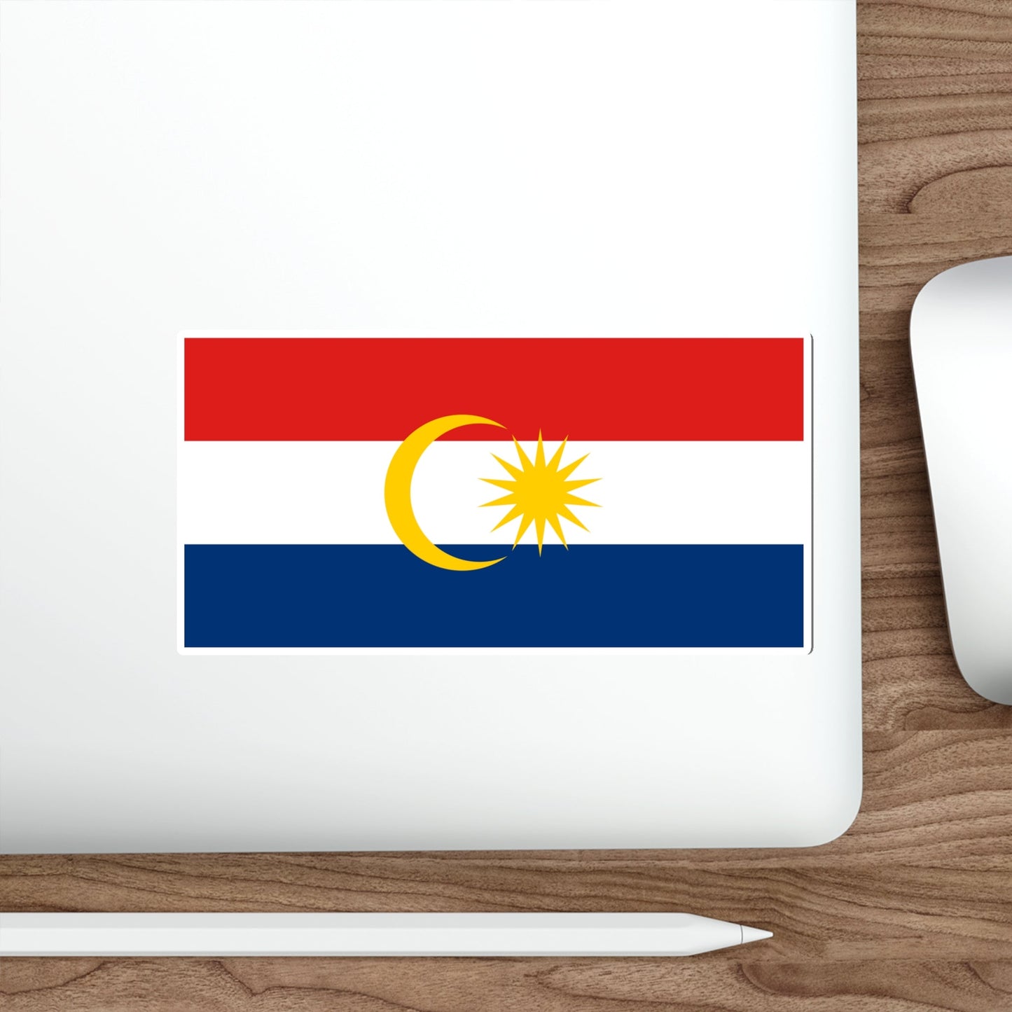 Flag of Labuan Malaysia STICKER Vinyl Die-Cut Decal-The Sticker Space