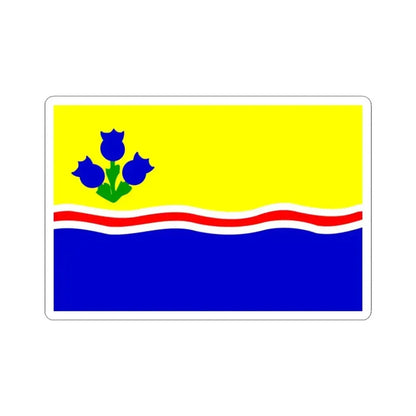 Flag of Lac-Saint-Jean (Canada) STICKER Vinyl Kiss-Cut Decal 3 Inch White - The Sticker Space