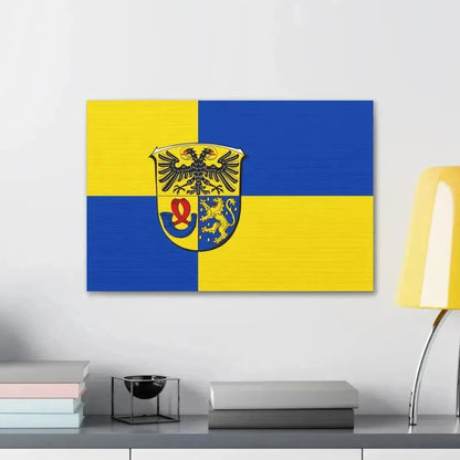 Flag of Lahn Dill Kreises Germany - Canvas Wall Art - The Sticker Space