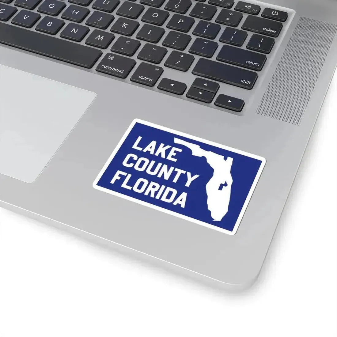 Flag of Lake County Florida (United States) STICKER Vinyl Kiss-Cut Decal - The Sticker Space