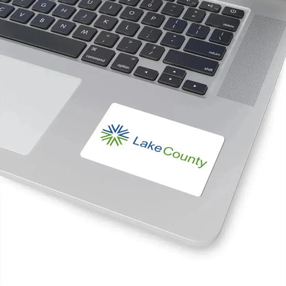 Flag of Lake County Illinois (United States) STICKER Vinyl Kiss-Cut Decal - The Sticker Space