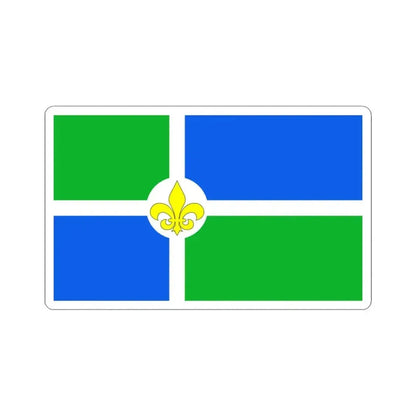 Flag of Lake St. Louis Missouri (United States) STICKER Vinyl Kiss-Cut Decal 3 Inch White - The Sticker Space