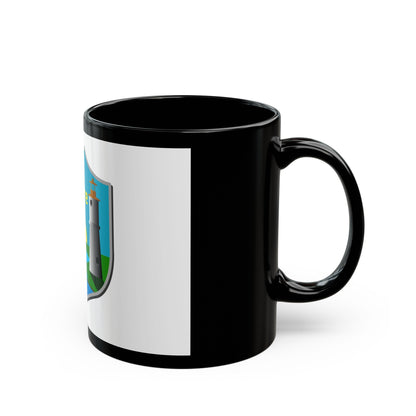 Flag of Lakeshore Ontario Canada - Black Coffee Mug-The Sticker Space