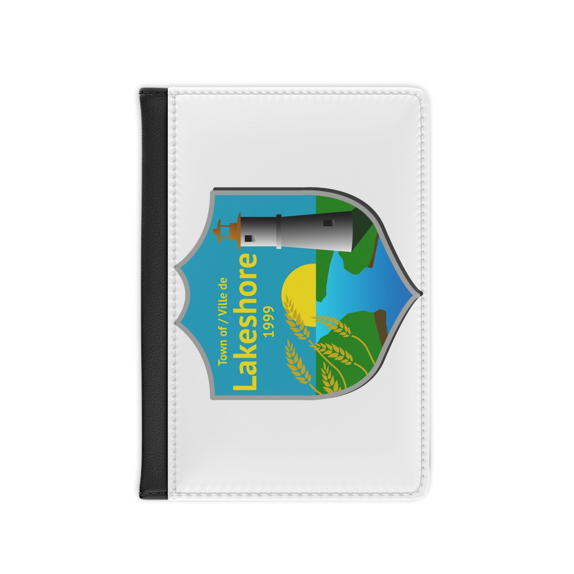 Flag of Lakeshore Ontario Canada - Passport Holder-3.9" x 5.8"-The Sticker Space