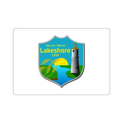 Flag of Lakeshore Ontario Canada STICKER Vinyl Die-Cut Decal 2 Inch - The Sticker Space