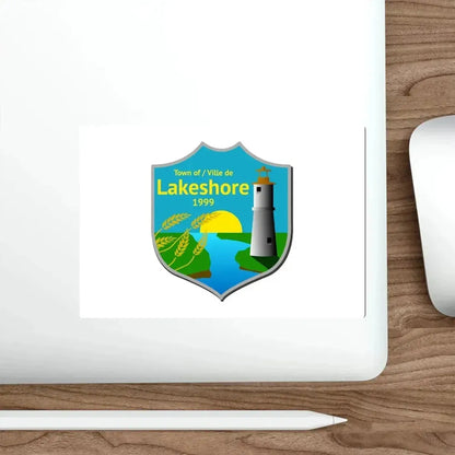 Flag of Lakeshore Ontario Canada STICKER Vinyl Die-Cut Decal - The Sticker Space
