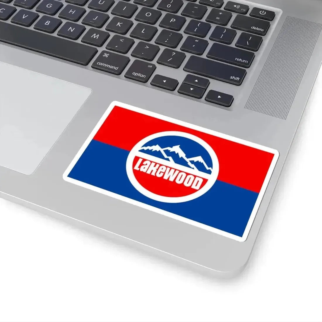 Flag of Lakewood Colorado (United States) STICKER Vinyl Kiss-Cut Decal - The Sticker Space