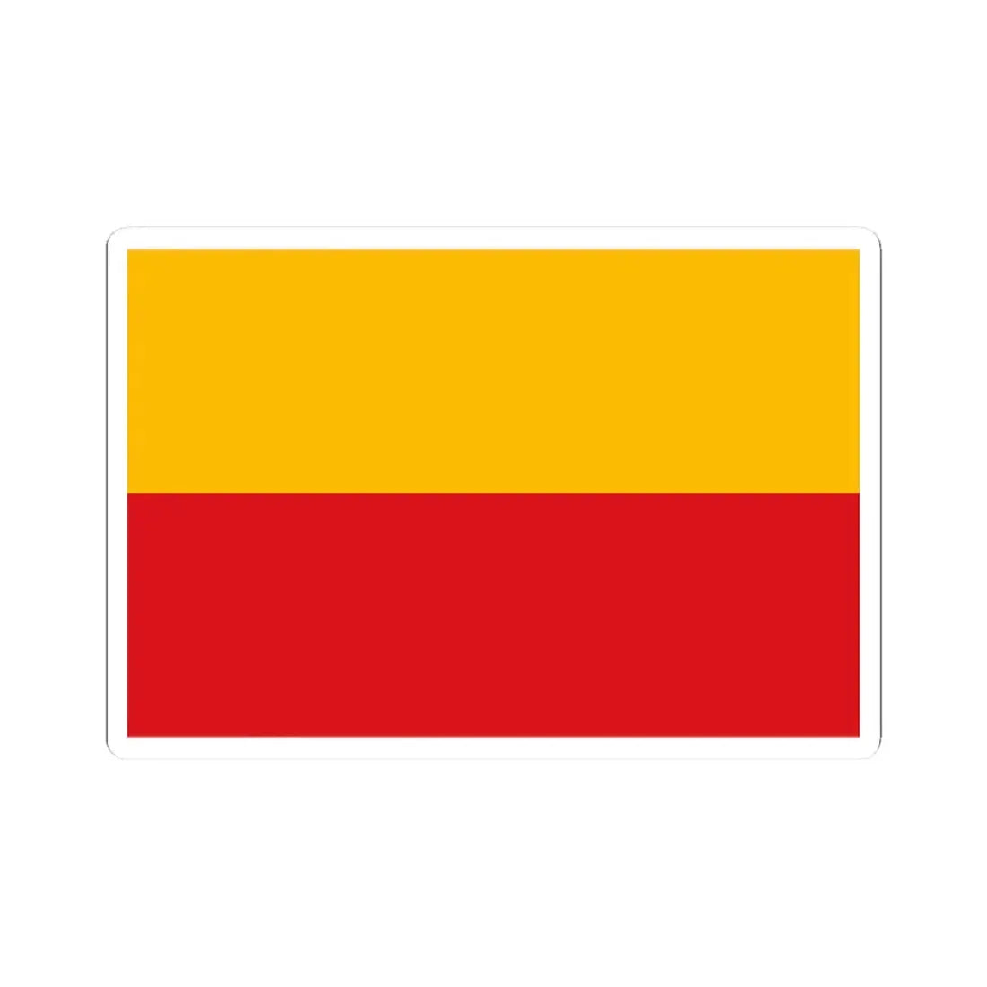 Flag of Lambayeque Department (Peru) STICKER Vinyl Kiss-Cut Decal 2 Inch White - The Sticker Space