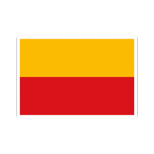 Flag of Lambayeque Department (Peru) STICKER Vinyl Kiss-Cut Decal 2 Inch White - The Sticker Space