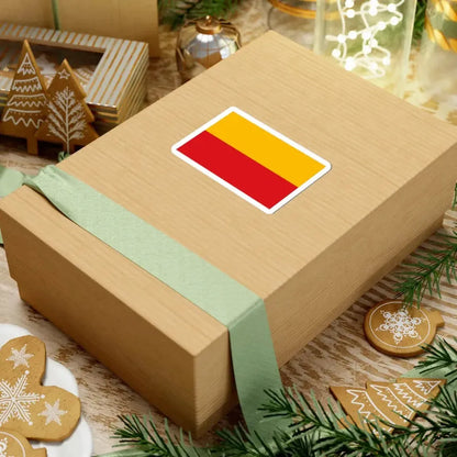 Flag of Lambayeque Department (Peru) STICKER Vinyl Kiss-Cut Decal - The Sticker Space