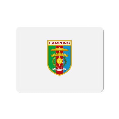 Flag of Lampung Indonesia - Die-Cut Magnet-2" x 2"-The Sticker Space