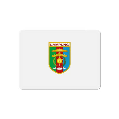 Flag of Lampung Indonesia - Refrigerator Magnet - The Sticker Space