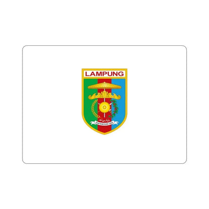 Flag of Lampung Indonesia STICKER Vinyl Die-Cut Decal 3 Inch - The Sticker Space